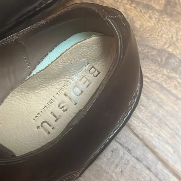 BED|STU Women’s Rose Dark Brown Leather Loafers - Picture 13 of 16